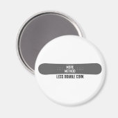 より多くの方法より少ない二重コルク マグネット (正面/裏面)