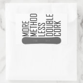 より多くの方法より少ない二重コルク 長方形シール (バッグ)