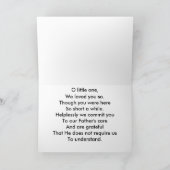 より多くの春の花10 001、私達はあなたのためにここにいます カード (内部)