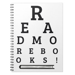 より多くの本を読んで下さい ノートブック