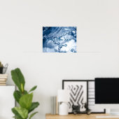 より多くの水を飲む/健康なライフスタイル ポスター (ホームオフィス)