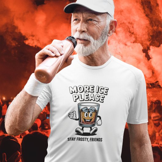 より多くの氷を 保守的な国境警備Tシャツ Tシャツ