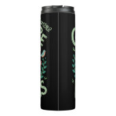 より多くの無駄を少なく成長するティー タンブラー (裏面)