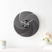 より多くの焦点を当てることで少ない作業を実現 ラージ壁時計 (ホーム)