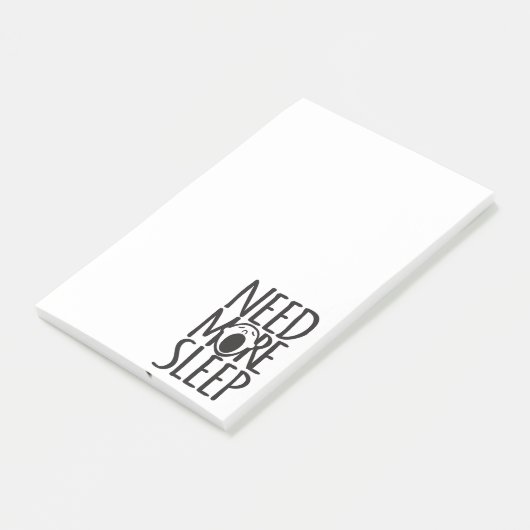 より多くの睡眠おもしろいユーモアを投稿する必要がある ポストイット (アングル)