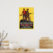 より多くの石炭米国燃料管理プロパガンダ ポスター (キッチン)