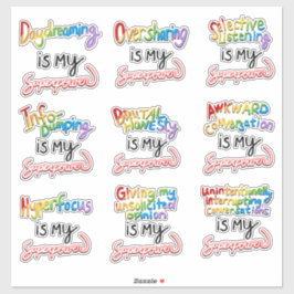 より多くの神経発散超大国 シール