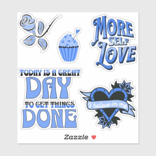 より多くの自己愛のステッカーパック シール (シート)