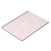 より多くの自己愛小さい螺線形ノート ノートブック (左側)