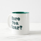 より多くの茶教区牧師 ツートーンマグカップ (正面左)