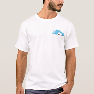 より多くの足を洗浄して下さい Tシャツ