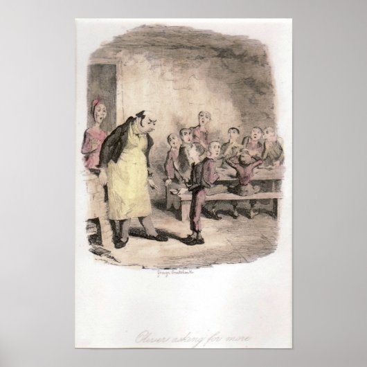 より多くの頼オリジナルのためのオリバーツイスト ポスター (正面)