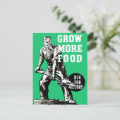 より多くの食物を育てる ポストカード (スタンド正面)