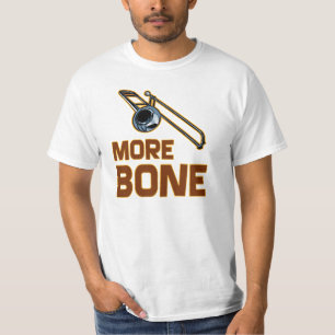 より多くの骨のTシャツ Tシャツ