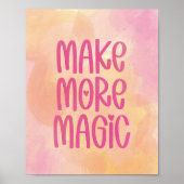 より多くの魔法 ポスター (正面)