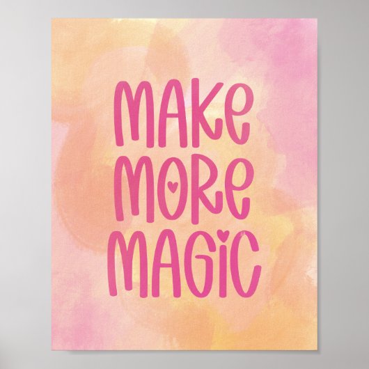 より多くの魔法 ポスター (正面)
