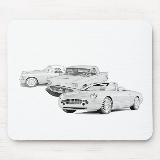 より多くの鳥 マウスパッド (正面)