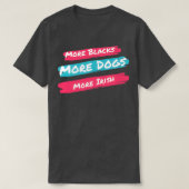 より多くの黒人より多くの犬より多くのアイルランド語(1) Tシャツ (デザイン正面)