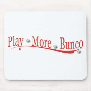 より多くのBuncoを遊んで下さい マウスパッド