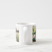 より多くのEspresso少ないくぼみパーソナライズされた2枚の写真 エスプレッソカップ (裏面)