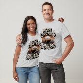 より多くのespresso少なくうつ。コーヒおもしろいー用品 tシャツ (ユニセックス)