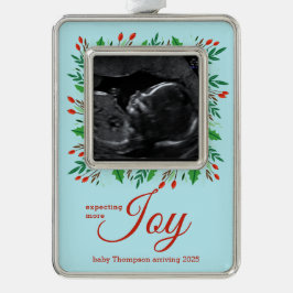 より多くのJOYソノグラムを期待 シルバープレートフレームオーナメント