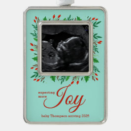 より多くのJOYソノグラムを期待 シルバープレートフレームオーナメント