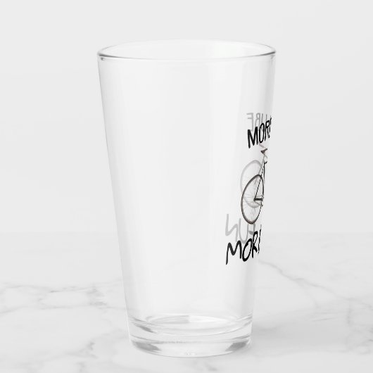 より多くのLubeより多くのおもしろいサイクリング タンブラーグラス (右)