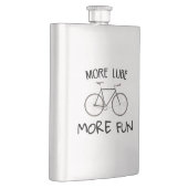 より多くのLubeより多くのおもしろいサイクリング フラスク (右)