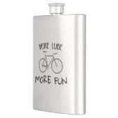 より多くのLubeより多くのおもしろいサイクリング フラスク (左)