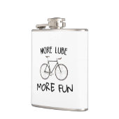 より多くのLubeより多くのおもしろいサイクリング フラスク (左)