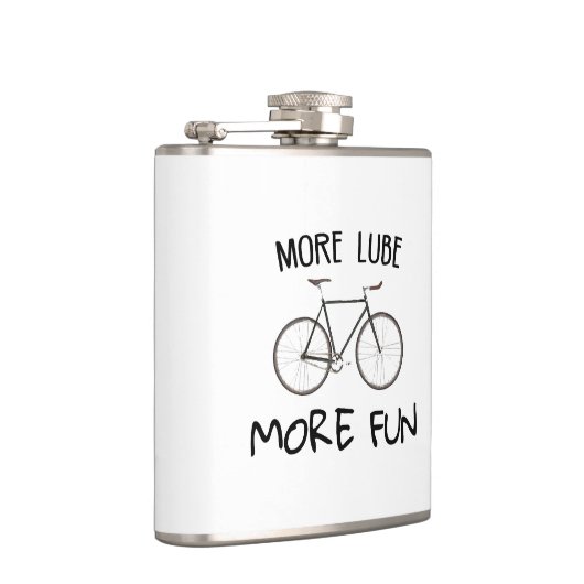 より多くのLubeより多くのおもしろいサイクリング フラスク (右)