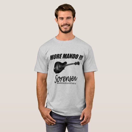 より多くのMANDO!!! Tシャツ (正面フル)