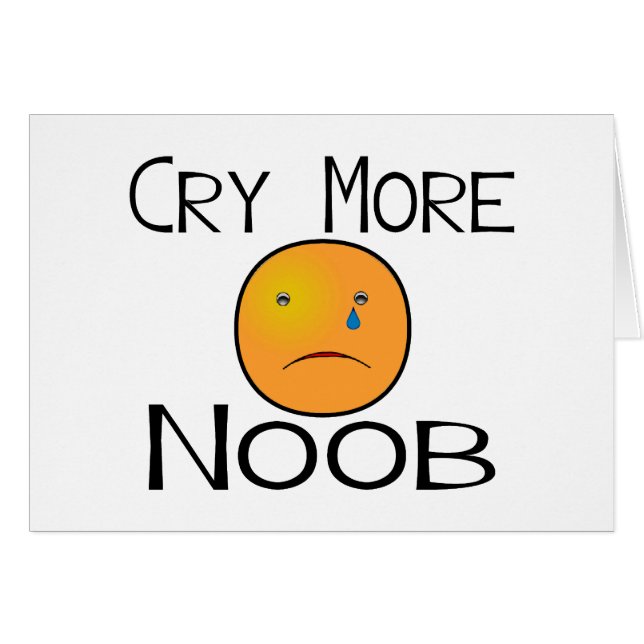 より多くのNoobは叫びます (正面横)