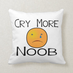 より多くのNoobは叫びます クッション