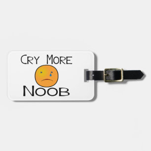 より多くのNoobは叫びます ラゲッジタグ