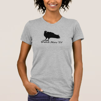 より多くのTVのハゲタカを見て下さい Tシャツ