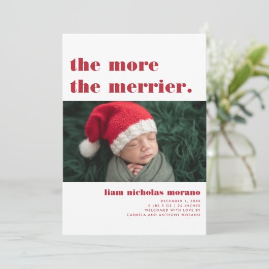 より多メリーく | クリスマス誕生発表 シーズンカード (スタンド正面)