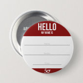 より大きいこんにちはPin 缶バッジ (正面&裏面)