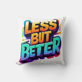 より大きい事を クッション