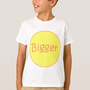 より大きい Tシャツ
