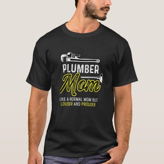 より大きく勉強を持つ母親 Tシャツ (正面)