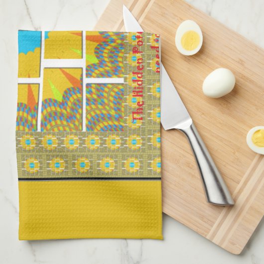 より大きなイメージのアートプリント キッチンタオル (四つ折り)