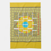 より大きなイメージのアートプリント キッチンタオル (縦)