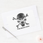 より大きなTDMロゴのアイテム! 長方形シール (封筒)