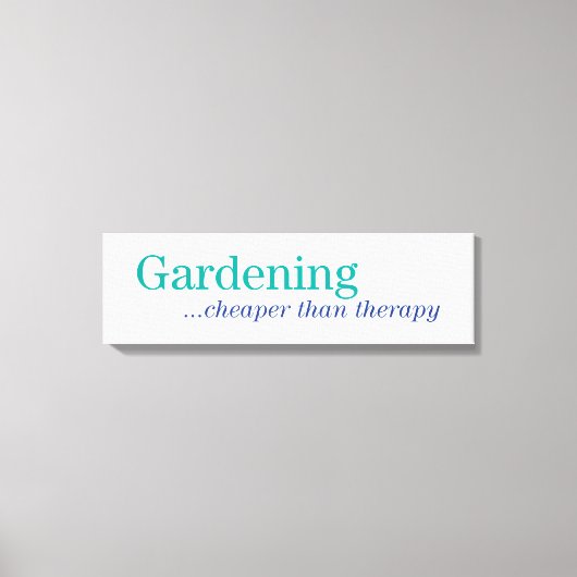 より安いセラピー キャンバスプリント (正面)