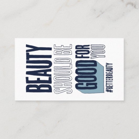 より安全な美しい名刺 名刺 (裏面)