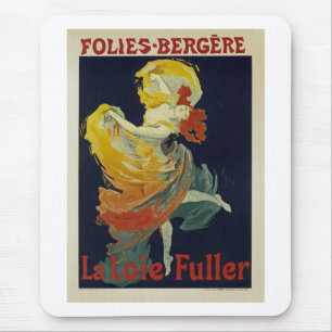 より完全なFolies Bergerの~のLa Loie マウスパッド