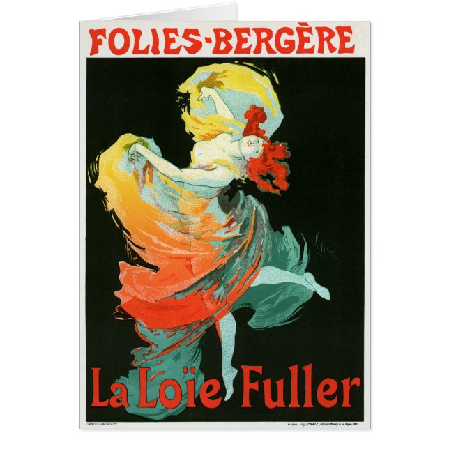 より完全なFolies-BergèreのLa LoieジュールChéret (正面)