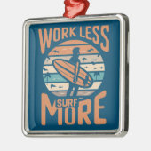 より少ないサーフ メタルオーナメント (左)